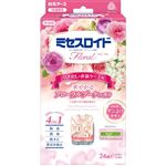 白元アース ミセスロイド フローラル 引き出し用 フローラルブーケの香り 24個（2個×12包）