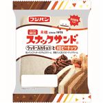 フジパン ミックススナックサンド クッキー入りチョコと粒ピーナッツ 2個入