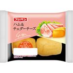 フジパン ハム＆チェダーチーズ 4個入