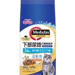 【ペット用】ペットライン メディファス ドライ 室内猫 毛玉ケアプラス 1歳から チキン＆フィッシュ味 1.41kg（235g×6袋）