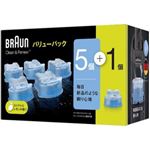 P＆G ブラウン クリーン＆リニューシステム 専用洗浄液カートリッジ 5個入＋1個 CCR5CR