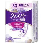 P＆Gジャパン ウィスパー うすさら安心 安心の中量用 80cc 20枚