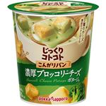 ポッカサッポロフード＆ビバレッジ じっくりコトコトこんがりパン 濃厚ブロッコリーチーズポタージュ 21.7g