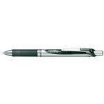 ぺんてる ゲルインキボールペン ノック式エナージェル 0.5mm（シルバー軸 黒）