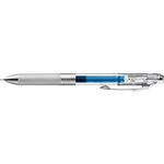 ぺんてる ゲルインキボールペン エナージェルインフリー0.5mm（クリア軸 ブルー）