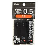 ぺんてる シャープペン替芯アイン 0.5mm 2B 3個入 XC2852B3P