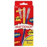ぺんてる マットホップ オリジナル7色セット