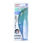 【6ヶ月頃～】ピジョン はじめての仕上げ専用電動歯ブラシ グリーン