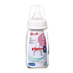 【0ヶ月頃～】ピジョン スリムタイプ哺乳びん 耐熱ガラス製 120ml