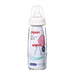 【0ヶ月頃～】ピジョン スリムタイプ哺乳びん 耐熱ガラス製 200ml