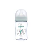 【0ヶ月～】ピジョン 母乳実感 T‐Ester 200ml Leaf 哺乳瓶