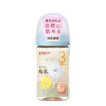 【3ヶ月頃～】ピジョン 母乳実感 哺乳びんプラスチック 240ml（Flower）