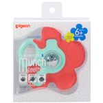 【6ヶ月頃～】ピジョン 歯がため Munch teether キャロットフラワー ぺらぺらタイプ