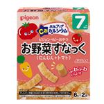 【7ヶ月頃～】ピジョン 元気アップCa お野菜すなっくにんじん＋トマト 6g×2袋