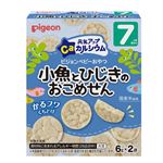 【7ヶ月頃～】ピジョン 元気アップCa 小魚とひじきのおこめせん 6g×2袋