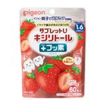 【1歳6ヶ月頃～】ピジョン タブレットU キシリトール＋フッ素 とれたていちご味 60粒入