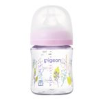 【0ヶ月～】ピジョン 母乳実感 哺乳びん T‐Ester プラスチック製 Flower garden 160ml