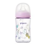 【3ヶ月～】ピジョン 母乳実感 哺乳びん T‐Ester プラスチック製 Flower garden 240ml