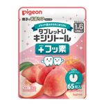 【1歳6か月頃～】ピジョン タブレットU キシリトール＋フッ素 ふんわりピーチ味 65粒入 乳歯ケア