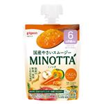 【6ヶ月頃～】ピジョン 国産やさいスムージー MINOTTA ミノッタ にんじんミックス 70g