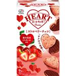不二家 ハートクッキー（ストロベリーチョコ）9枚入