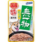 【ペット用】はごろもフーズ 愛犬用 無一物パウチ かつお 60g