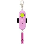 レイメイ藤井 ライト付防犯ブザー PK EBB172P ピンク