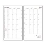 レイメイ藤井【2026年1月始まり】キーワード リフィル 手帳 月間‐1 月曜始まり 聖書サイズ WWR2664