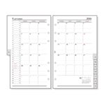 レイメイ藤井【2026年1月始まり】キーワード 手帳 リフィル 月間‐3 月曜始まり 聖書サイズ WWR2666