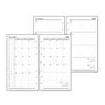 レイメイ藤井【2026年1月始まり】キーワード 手帳 リフィル 月間＆週間 聖書サイズ WWR2668