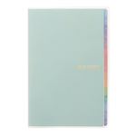 レイメイ藤井【2026年1月始まり】フォープランダイアリー マンスリーブロック＋ホリゾンタル 月曜始まり（グリーン）B6