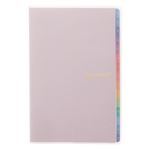 レイメイ藤井【2026年1月始まり】フォープランダイアリー マンスリーブロック＋ホリゾンタル 月曜始まり（バイオレット）B6