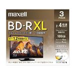 maxell 録画用BD－R XL 3枚 BRV100WPE.3J