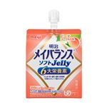 明治 メイバランスソフトjelly ピーチヨーグルト味 125ml