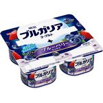 明治 ブルガリアヨーグルトブルーベリーミックス 70g×4カップ