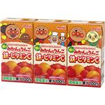 明治 それいけ！アンパンマンの朝のみかんとりんご 鉄・ビタミンC 125ml×3本入