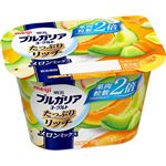 明治 ブルガリアヨーグルト脂肪0 たっぷりリッチ メロンミックス 180g