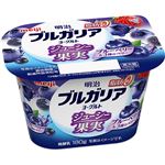 明治 ブルガリアヨーグルト脂肪0 ジューシー果実ブルーベリー＆3種のベリー 180g