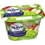 明治 ブルガリアヨーグルト たっぷりリッチ シャインマスカット＆りんご 180g