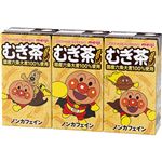 明治 それいけ！アンパンマンのむぎ茶 125ml×3本入