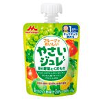 【飲料 ジュレまとめ買い】 【1歳頃～】森永乳業 フルーツでおいしいやさいジュレ 緑の野菜とくだもの 70g