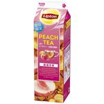 森永乳業 リプトン ピーチティー白桃＆黄桃 900ml