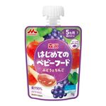 【5ヶ月頃～】森永乳業 森永 はじめてのベビーフード ぶどうとりんご ゼリー飲料 70g