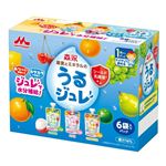 【1歳頃～】森永乳業 森永 果実とミネラルのうるジュレ 6袋入りパック ベビー飲料