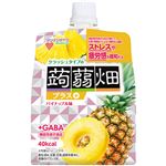 マンナンライフ クラッシュタイプの蒟蒻畑プラス パイナップル味 150g