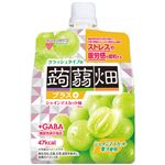 マンナンライフ クラッシュタイプの蒟蒻畑プラス シャインマスカット味 150g