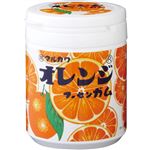 丸川製菓 オレンジマーブルガム ボトル 130g