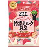 UHA味覚糖 特濃ミルク 8.2 濃香いちご 75g