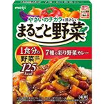 明治 まるごと野菜 7種の彩り野菜カレー 190g