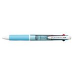 三菱鉛筆 ジェットストリーム 3色ボールペン 0.7mm 水色